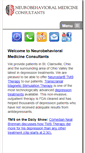 Mobile Screenshot of neurobehavioral-tms.com